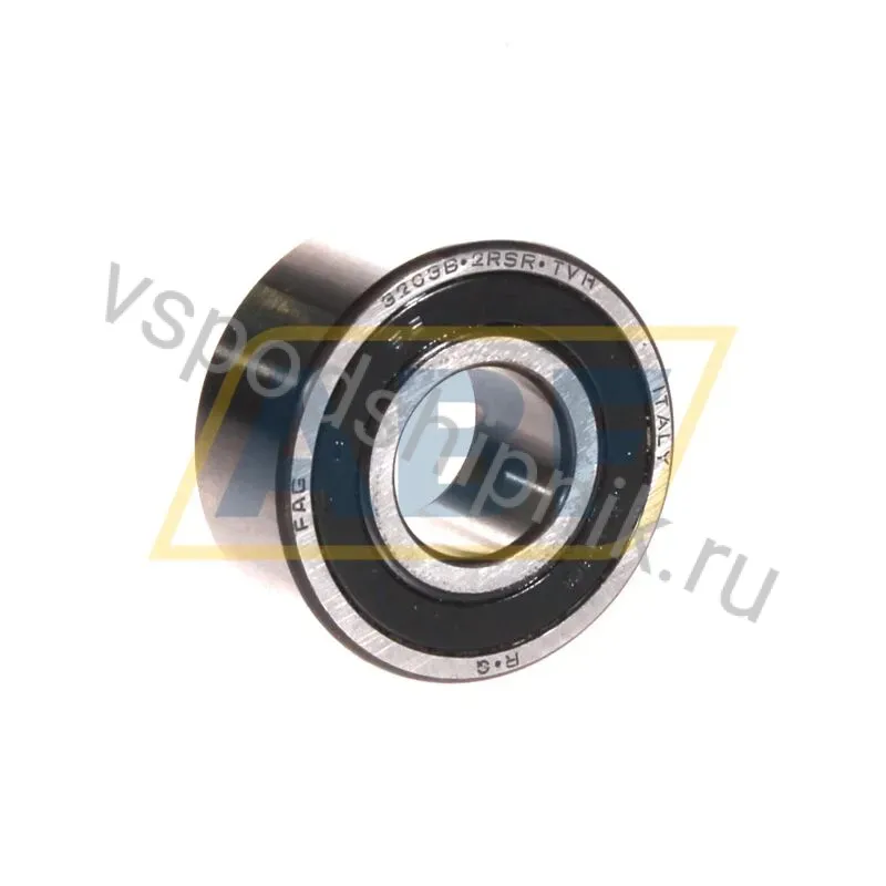 Радиально-упорный шариковый подшипник двухрядный 3203B.2RSR.TVH FAG 360