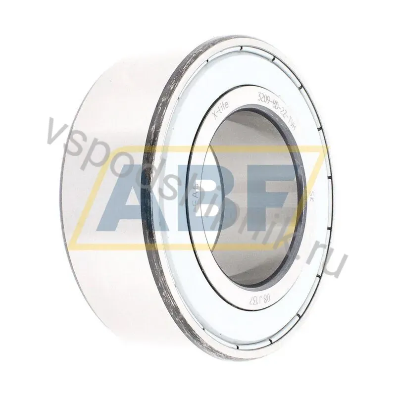 Радиально-упорный шариковый подшипник двухрядный 3209-BD-2Z-TVH FAG 360