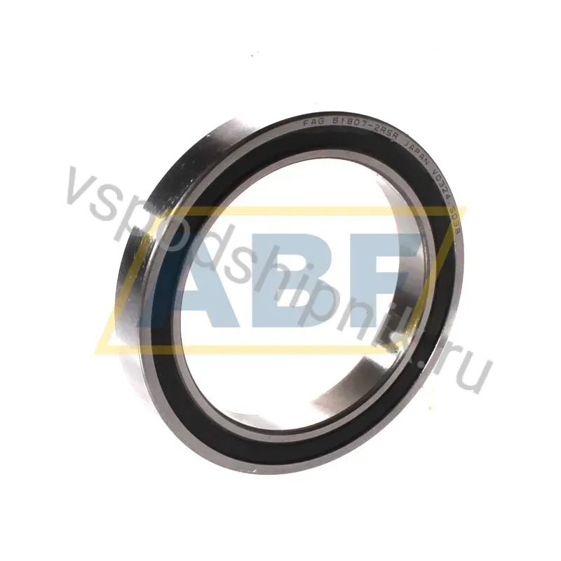 Подшипник шариковый радиальный однорядный 61807-2RSR-HLC FAG 360