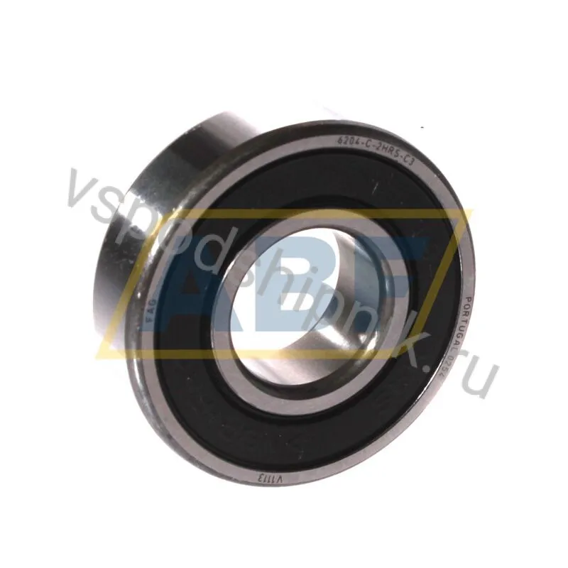 Suffix >V · Fully interchangeable with 6204-C-2HRS-C3 FAG 6204-C-2HRS-C3>V FAG 360