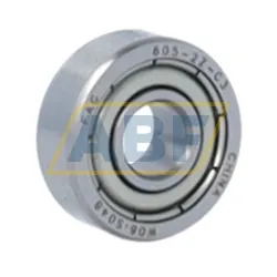 Подшипник шариковый радиальный однорядный 605-2Z-CO7-C3 FAG