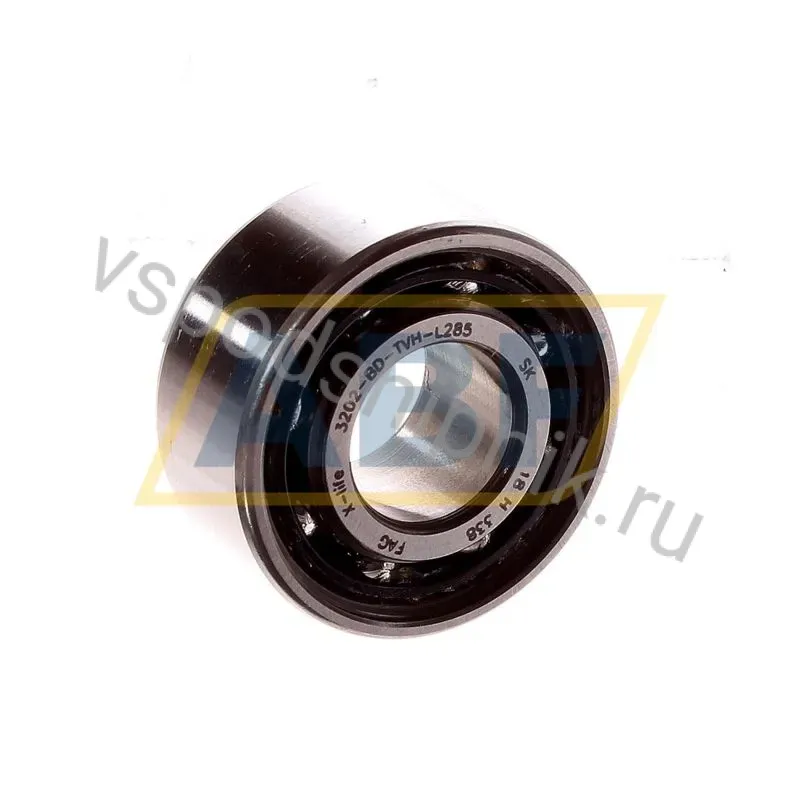 Радиально-упорный шариковый подшипник двухрядный 3202-BD-TVH-L285 FAG 360