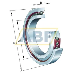 Подшипник XC7003.C.T.P4S.UL FAG