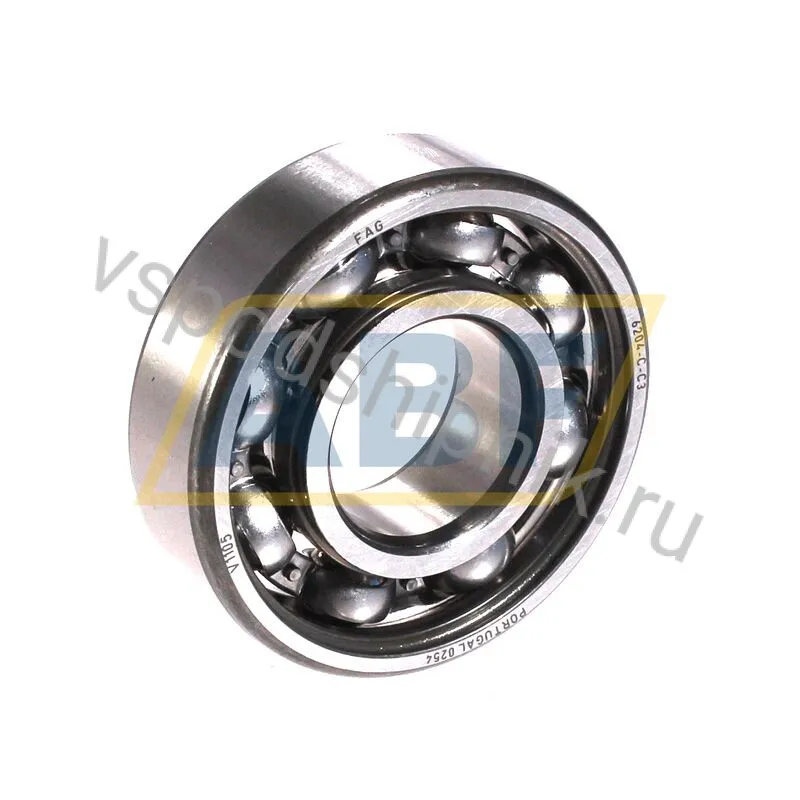 Suffix >V · Fully interchangeable with 6204-C-C3 FAG 6204-C-C3>V FAG 360