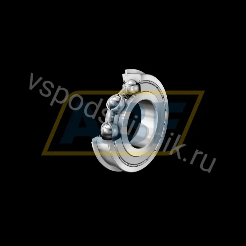 Подшипник шариковый радиальный однорядный 6309ZRNR FAG 360
