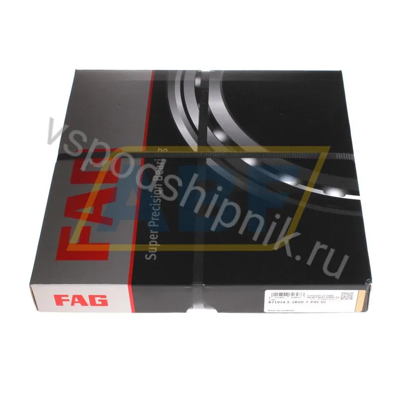 Подшипник шариковый радиально-упорный однорядный B71934-E-2RSD-T-P4S-UL FAG 360