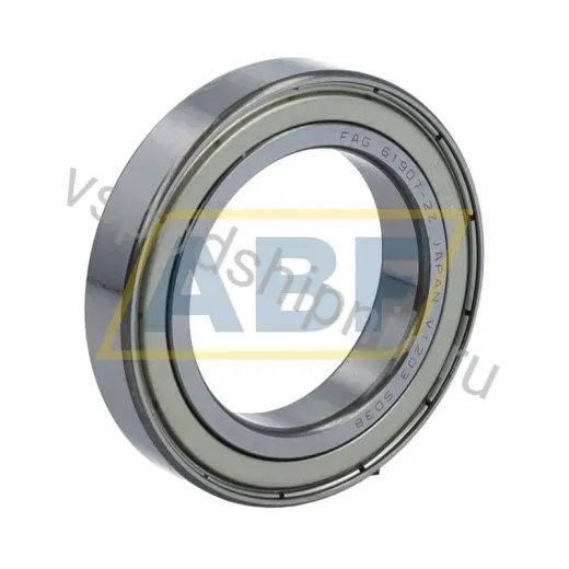 Подшипник шариковый радиальный однорядный 61907-2Z-HLC FAG 35×55×10 мм