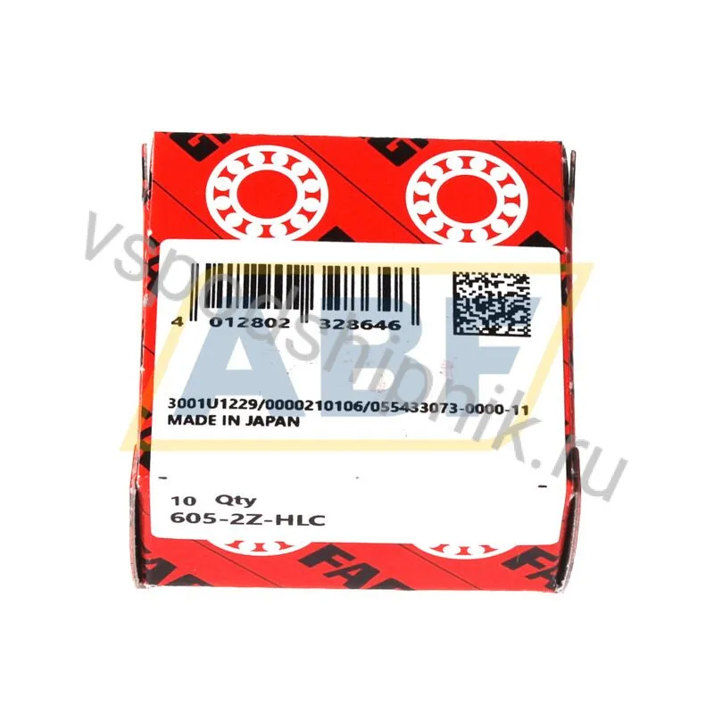 Миниатюрный шариковый подшипник 605-2Z-HLC FAG 360