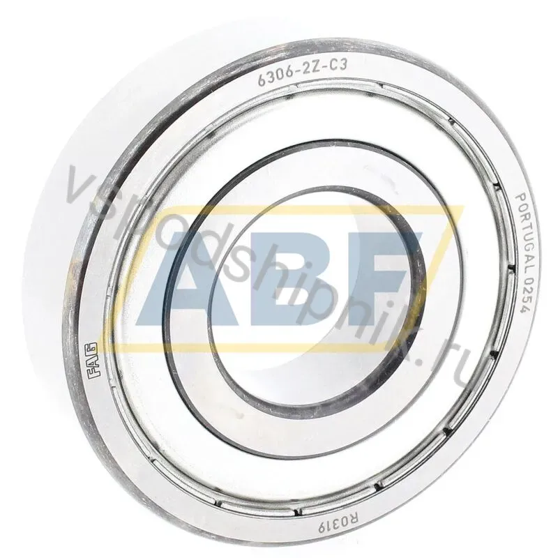 Подшипник шариковый радиальный однорядный 6306-2Z-C3 FAG 360