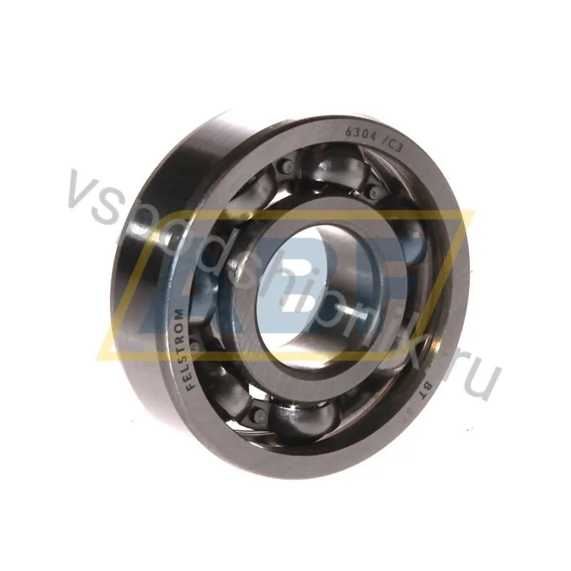 Подшипник шариковый радиальный 6304/C3 Felstrom 360