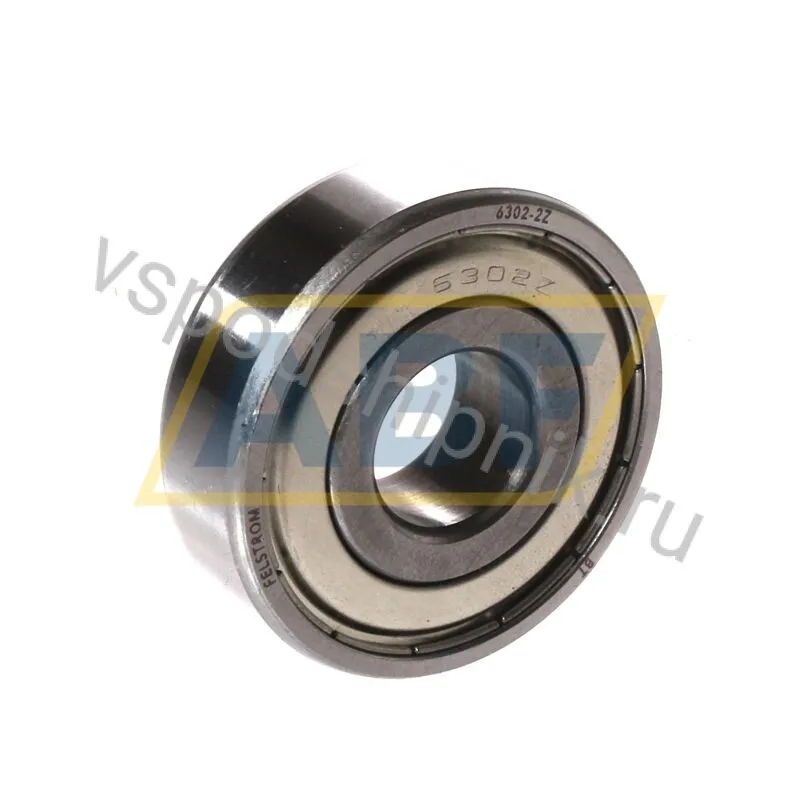Подшипник шариковый радиальный 6302-2Z Felstrom 360