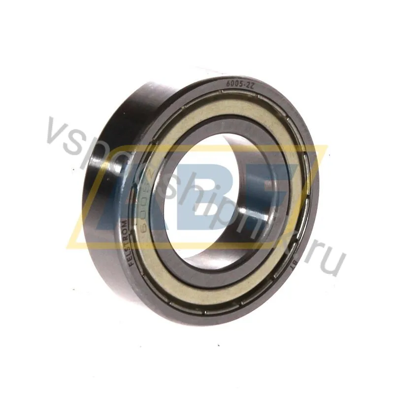 Подшипник шариковый радиальный 6005-2Z Felstrom 360