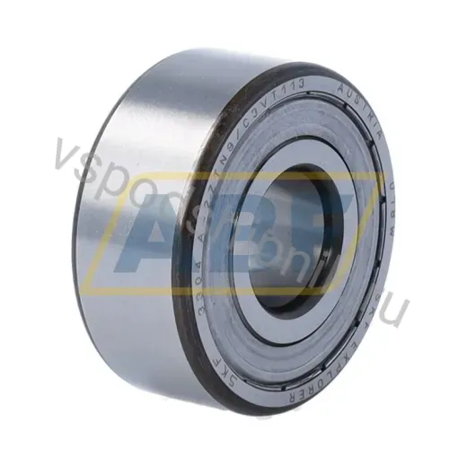 Радиально-упорный шариковый подшипник двухрядный 3304A-2ZTN9/C3VT113 SKF