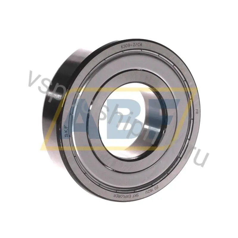 Подшипник шариковый радиальный однорядный 6309-Z/C4 SKF 360