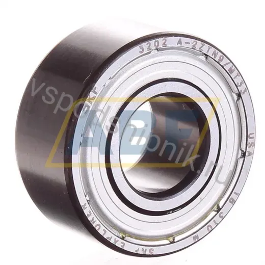 Радиально-упорный шариковый подшипник двухрядный 3202A-2ZTN9/MT33 SKF