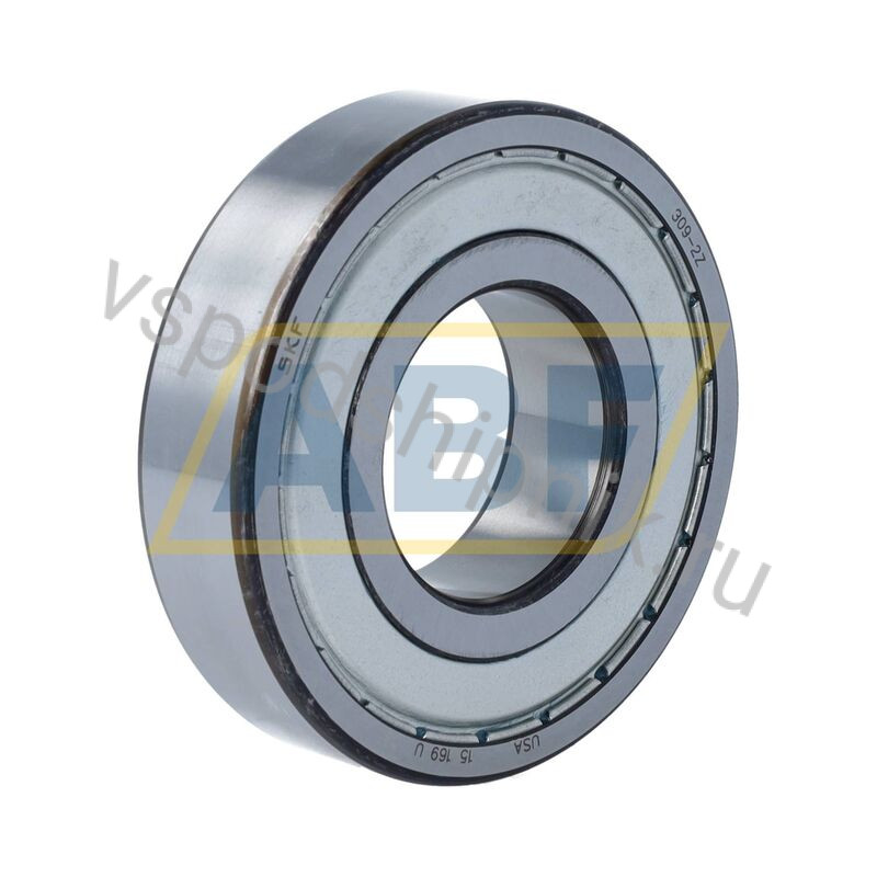 Подшипник шариковый радиальный однорядный 309-2Z SKF 360