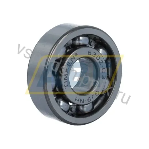 Подшипник шариковый радиальный однорядный 6302-C3 Timken 15×42×13 мм