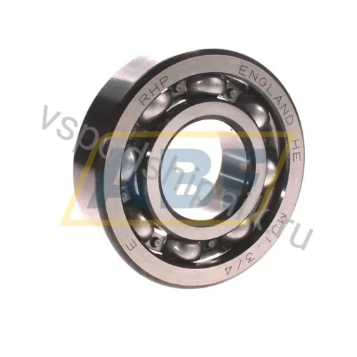 Подшипник шариковый радиальный однорядный MJ1.3/4J RHP 44.45×107.95×26.99 мм