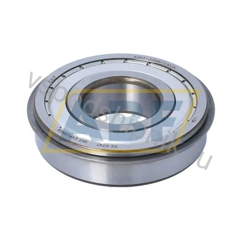 Подшипник шариковый радиальный однорядный 6307-2ZNRJEM SKF 360