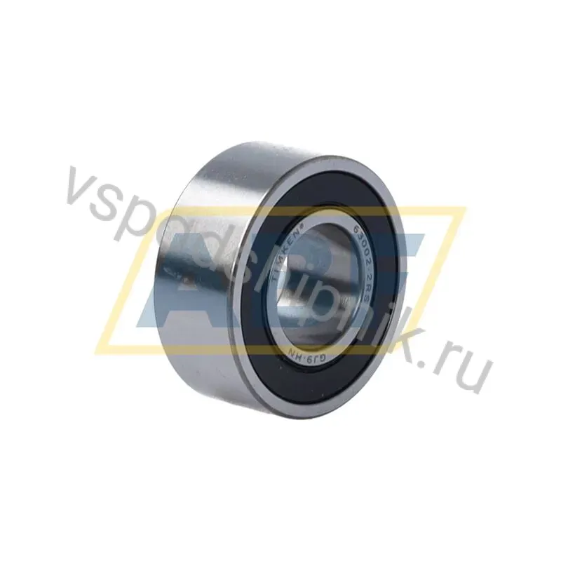 Подшипник шариковый радиальный однорядный 63002 2RS Timken 360