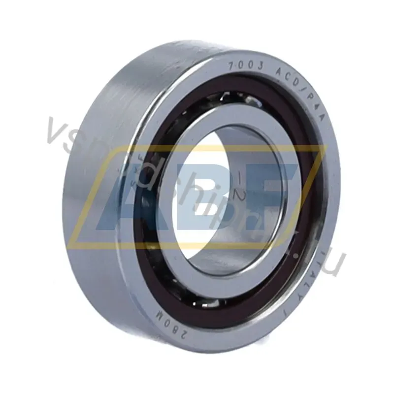 Подшипник шариковый радиально-упорный однорядный 7003ACD/P4A SKF 360