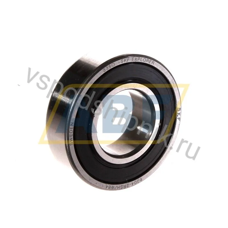 Подшипник шариковый радиальный однорядный 6004-2RSH/W64 SKF 360