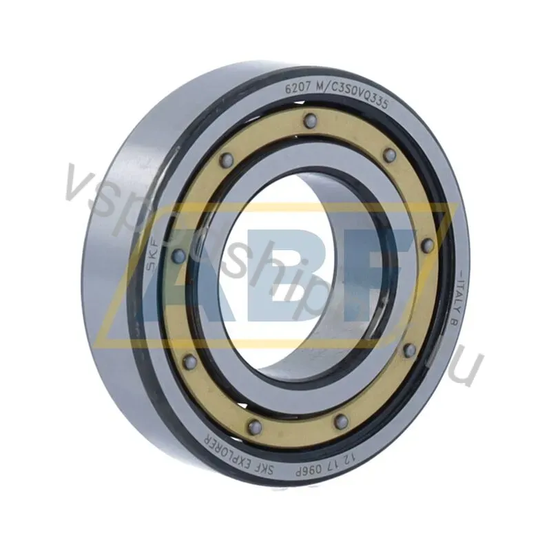 Подшипник шариковый радиальный однорядный 6207M/C3S0VQ335 SKF 360