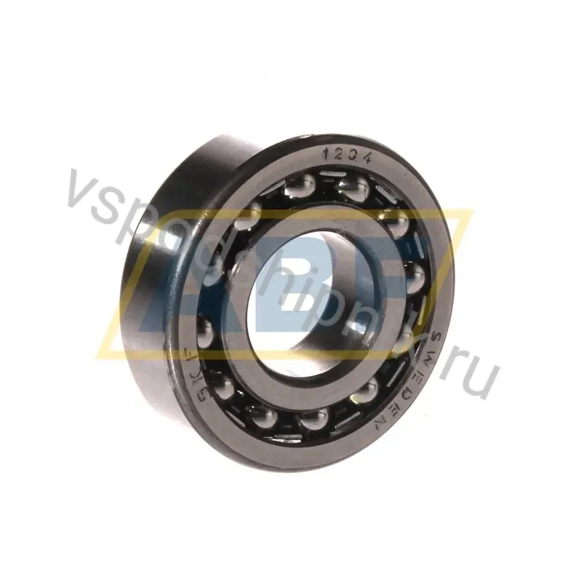 Самоустанавливающийся шариковый подшипник двухрядный 1204 SKF 360
