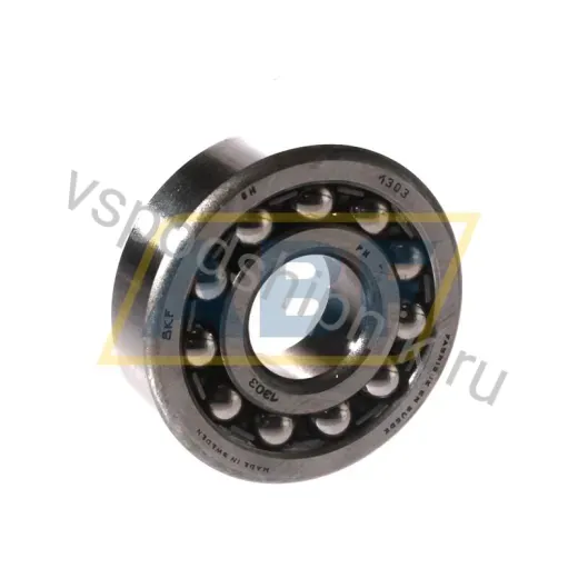 Самоустанавливающийся шариковый подшипник двухрядный 1303 SKF