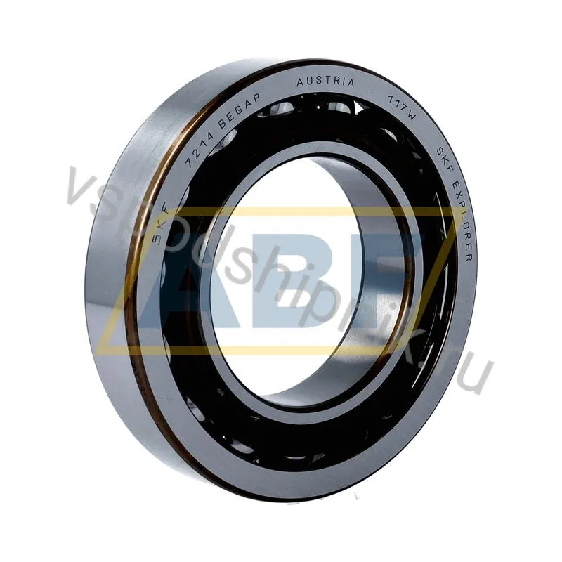 Подшипник радиально-упорный шариковый 7214BEGAP SKF 360