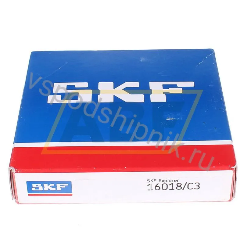Подшипник шариковый радиальный однорядный 16018/C3 SKF 360