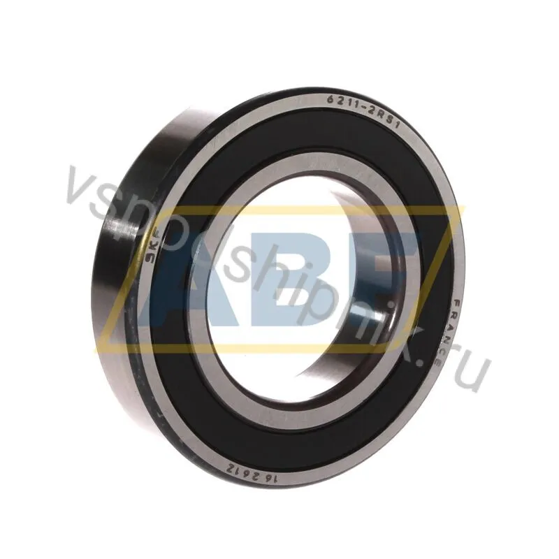 Подшипник шариковый радиальный 6211-2RS1 SKF 360