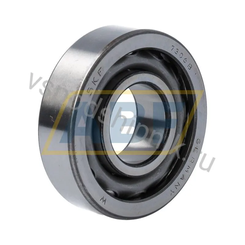 Подшипник радиально-упорный шариковый 7306B SKF 360