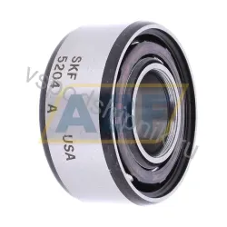 Радиально-упорный шариковый подшипник двухрядный 5204A SKF