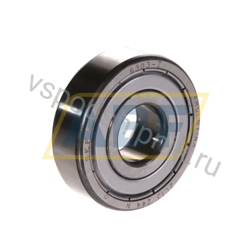 Подшипник шариковый радиальный однорядный 6303-Z SKF