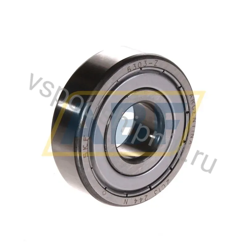 Подшипник шариковый радиальный однорядный 6303-Z SKF 360
