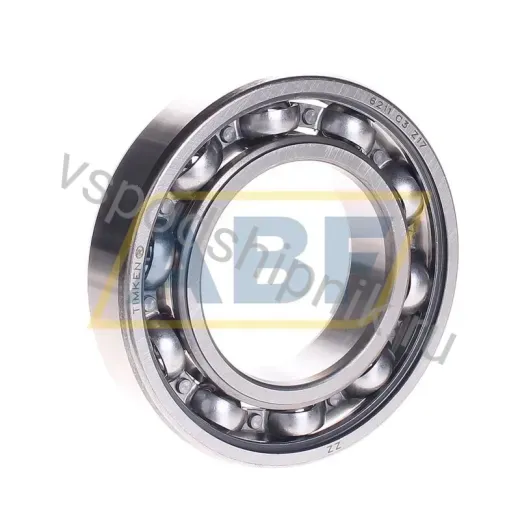 Подшипник шариковый радиальный однорядный 6211C3 Timken 55×100×21 мм