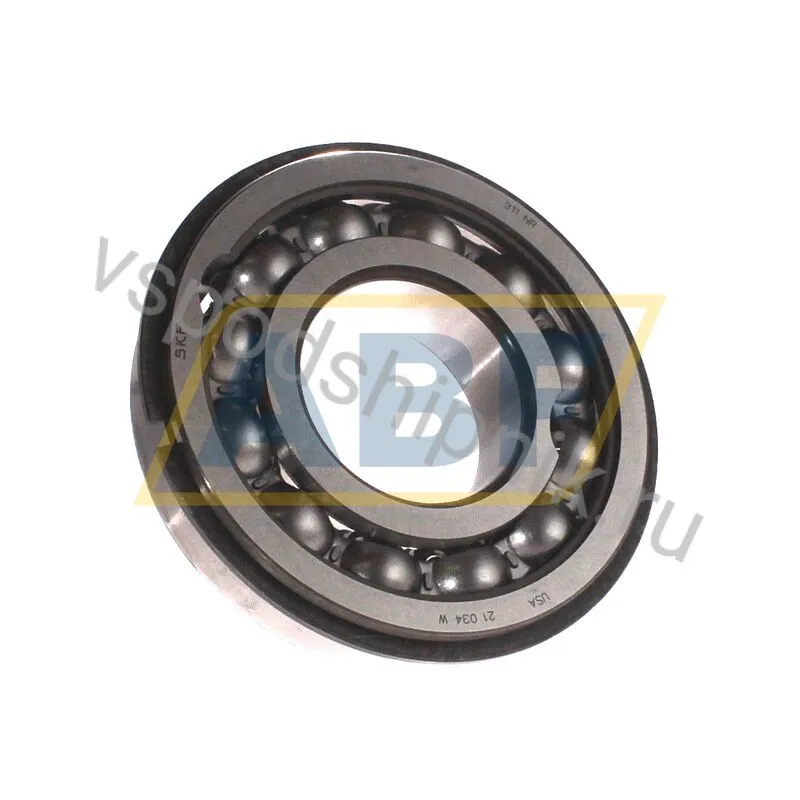 Подшипник шариковый радиальный однорядный 311NR SKF 360
