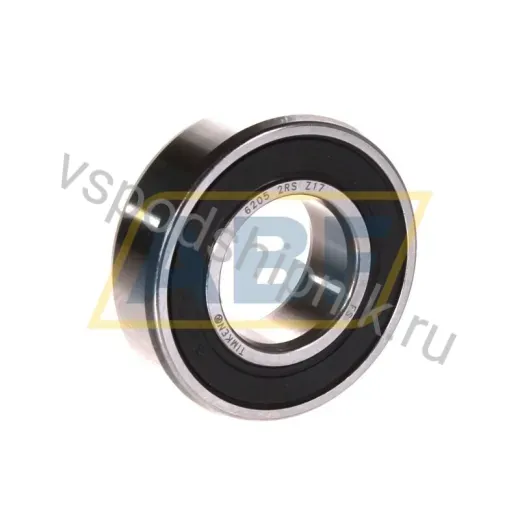 Подшипник шариковый радиальный однорядный 6205-2RS Timken 25×52×15 мм