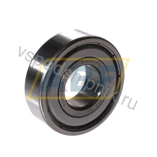Подшипник шариковый радиальный однорядный 6203-ZZ Timken 17×40×12 мм