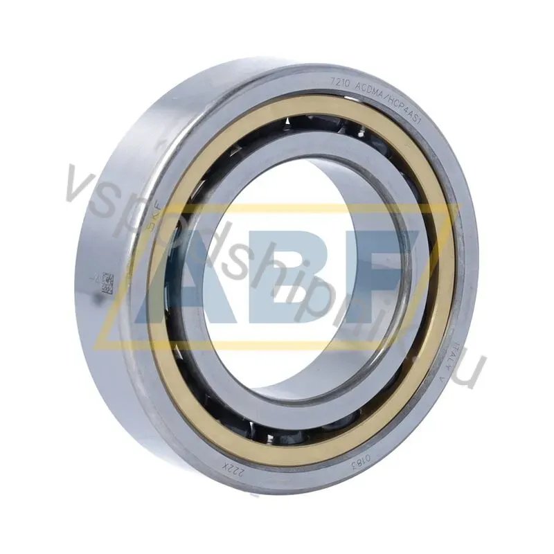 Подшипник шариковый радиально-упорный однорядный 7210ACDMA/HCP4AS1 SKF 360