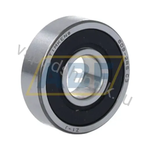 Подшипник шариковый радиальный однорядный 609-2RSC3 Timken 9×24×7 мм
