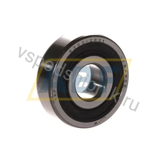 Подшипник шариковый радиальный однорядный 6303-2RS1 SKF