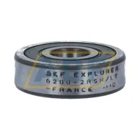 Подшипник шариковый радиальный однорядный 6200-2RSH/LT SKF