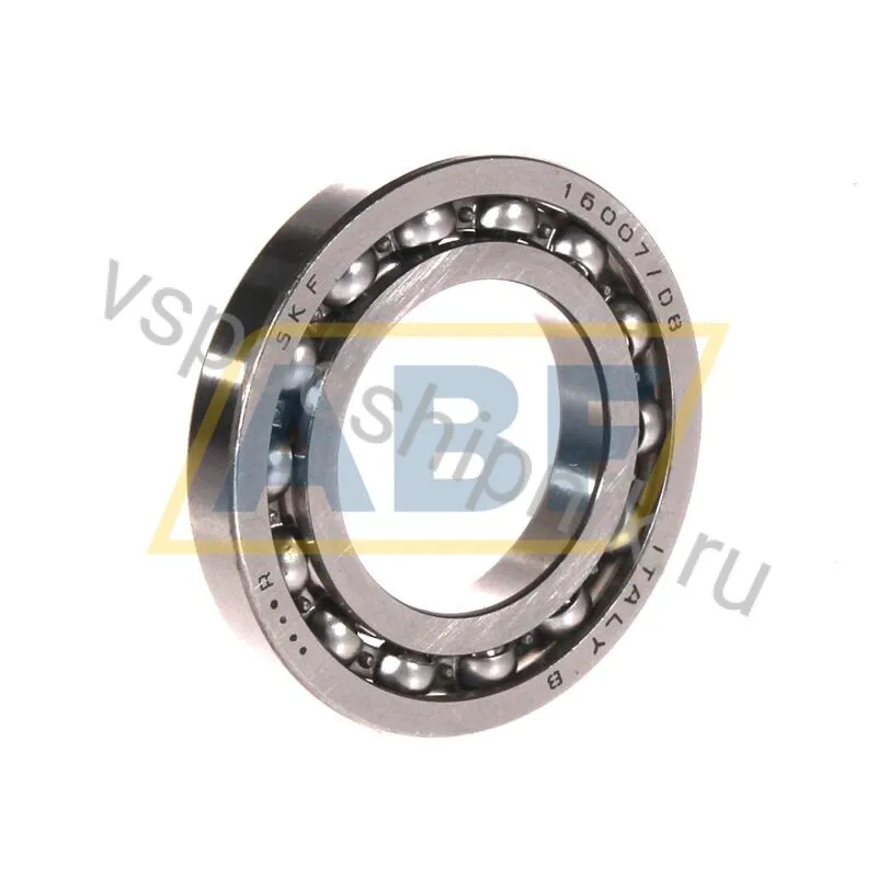 Подшипник шариковый радиальный однорядный 16007/D8 SKF 360