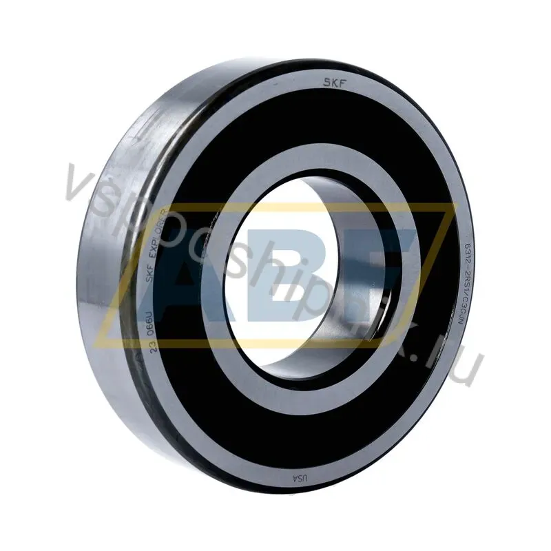Подшипник шариковый радиальный однорядный 6312-2RS1/C3GJN SKF 360