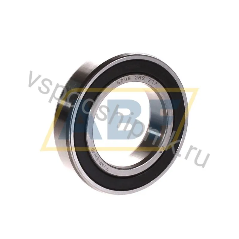 Подшипник шариковый радиальный однорядный 6008 2RS Timken 360