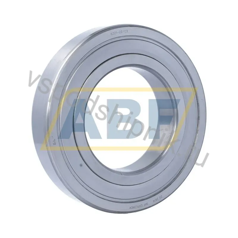 Подшипник шариковый радиальный однорядный 6221-2Z/C3 SKF 360