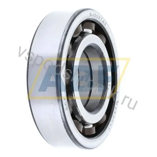 Четырёхточечный шариковый подшипник QJ309TN9 SKF