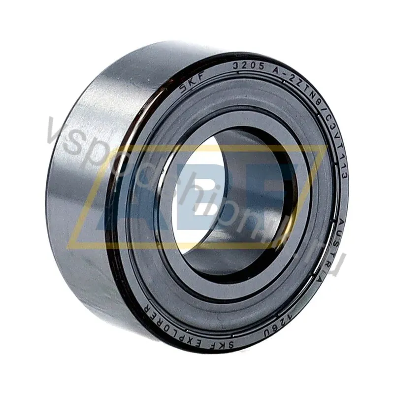 Радиально-упорный шариковый подшипник двухрядный 3205A-2ZTN9/C3VT113 SKF 360